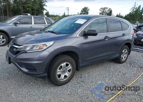 2015 Honda Cr-V Lx из США, поврежденный, VIN 5J6RM4H33FL032962